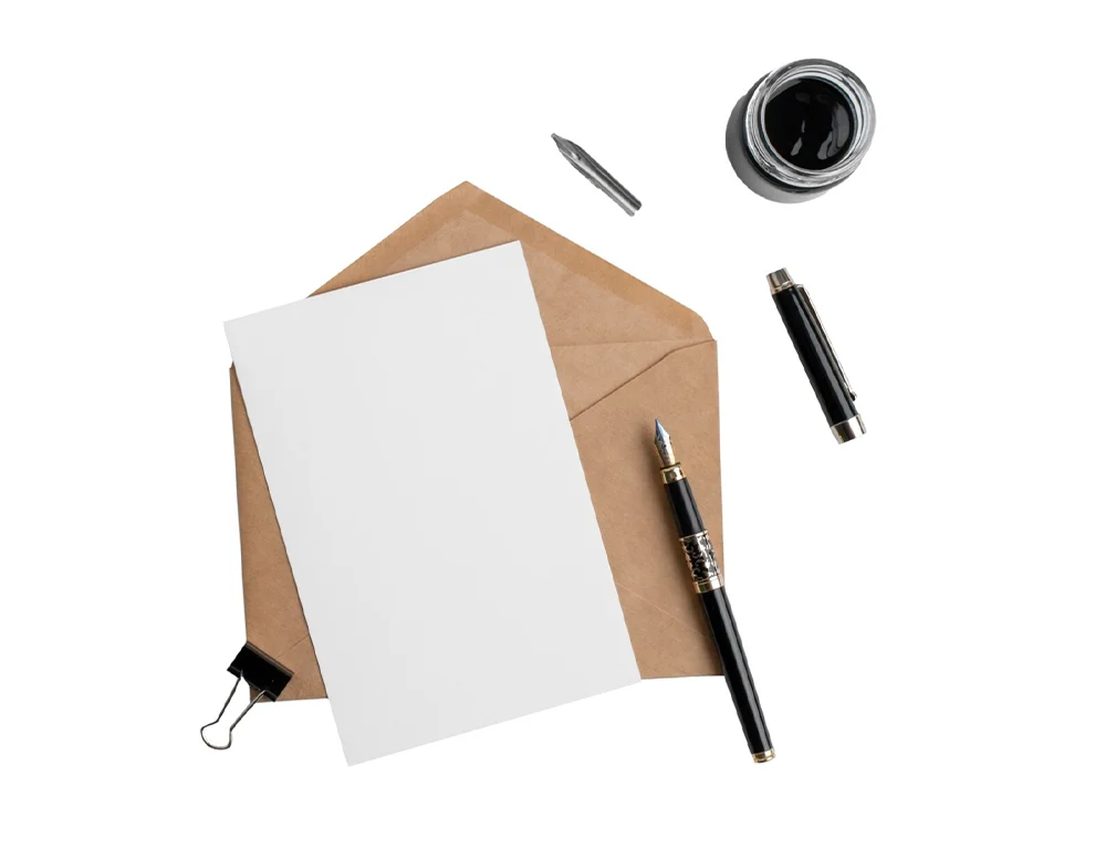 custom envelope and letterhead printing for corporate use